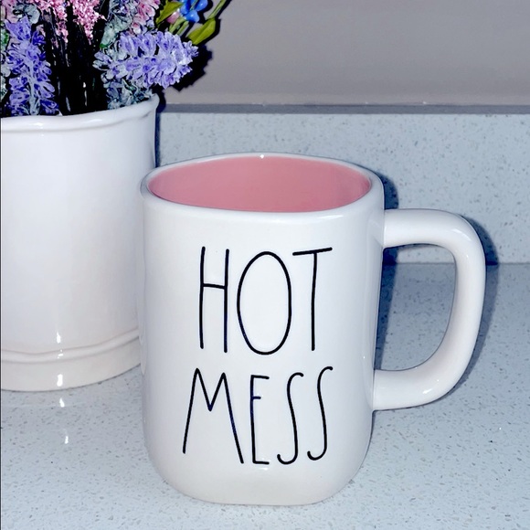 Rae Dunn Other - RAE DUNN HOT MESS PINK FARMHOUSE COFFEE TEA MUG